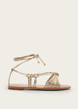 Coba Knotted Sandal W/ Wraparound Ankle Strap