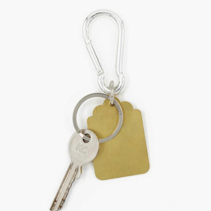 Ina Seifart Tag Keyholder | Brass