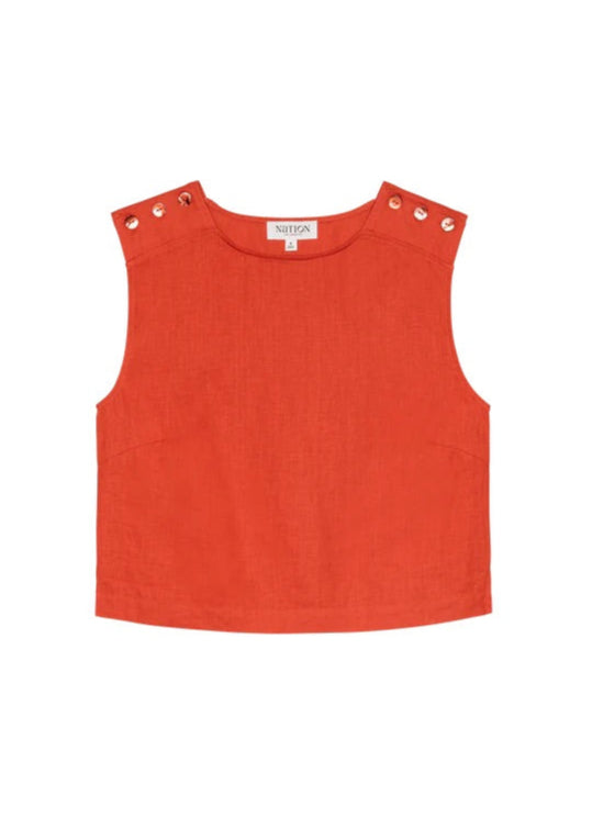 Nation LTD Cara Tank | Aurora Red