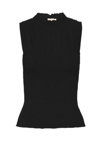 Cynthia Smocked + Layered Tank