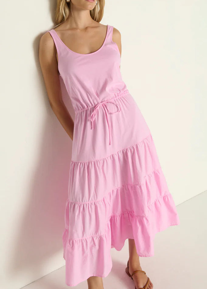 Nation LTD Denise Midi Dress | Lilac