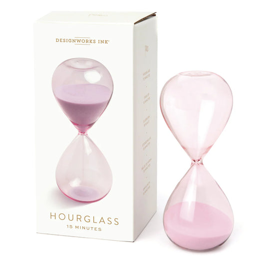 Designworks Ink Hourglass, 15 Min | Lilac