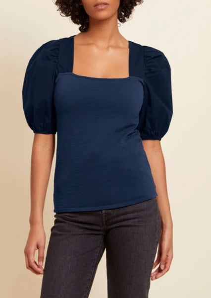Dominique Lace Up Tee