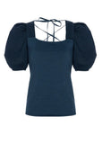 Dominique Lace Up Tee
