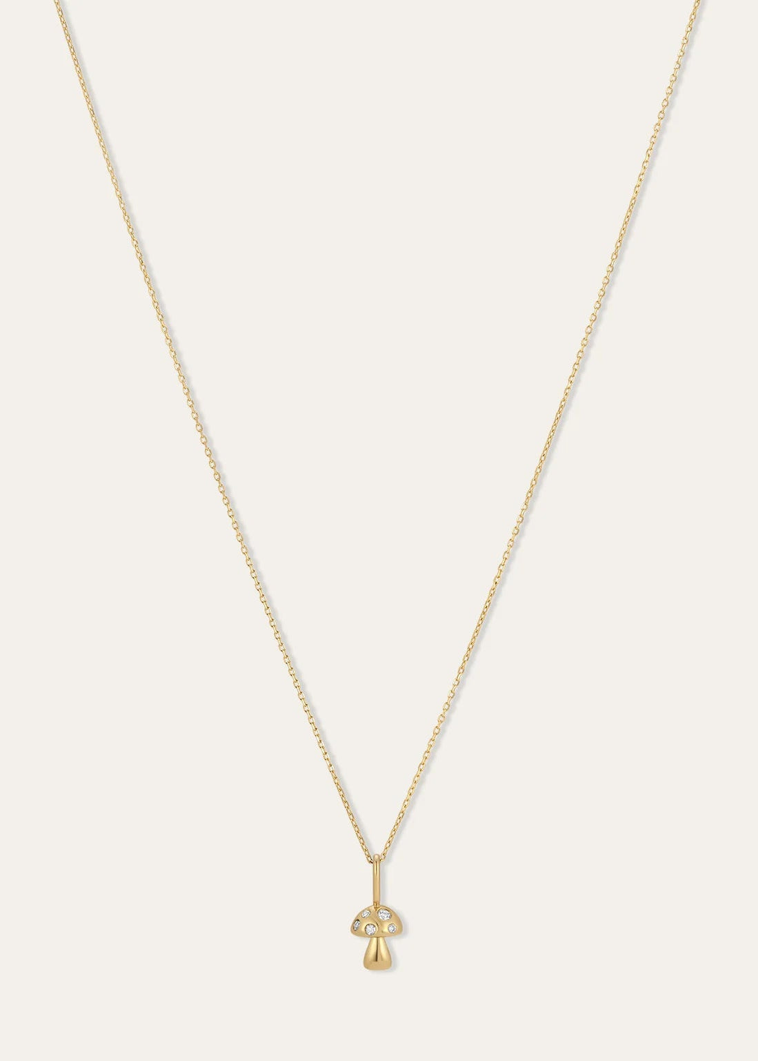 Adina Reyter Diamond Mushroom Mini Charm