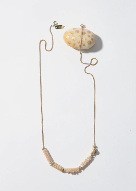 Iwona Ludyga Dove Five Woven Bead Necklace