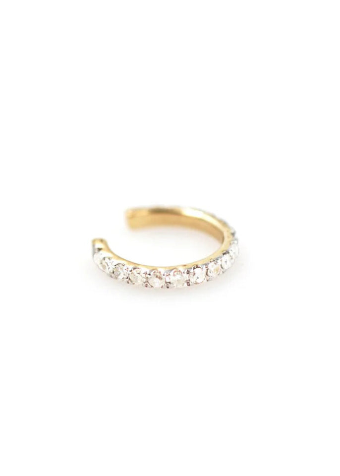 Adina Reyter Pavé Ear Cuff 14k Gold