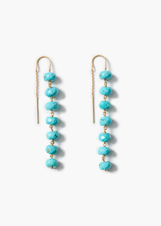 Chan Luu Ladder Earrings | Turquoise