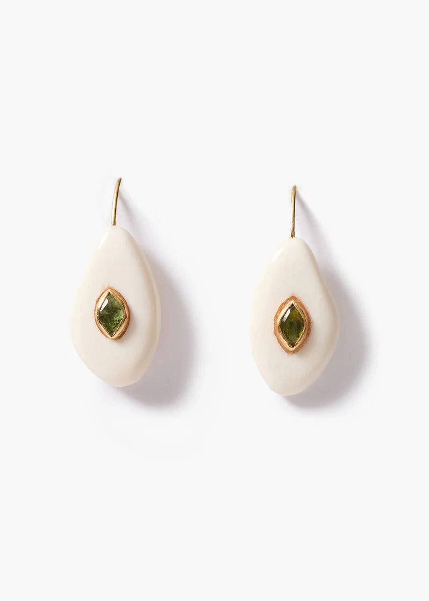 Chan Luu Pebble Earrings | Peridot