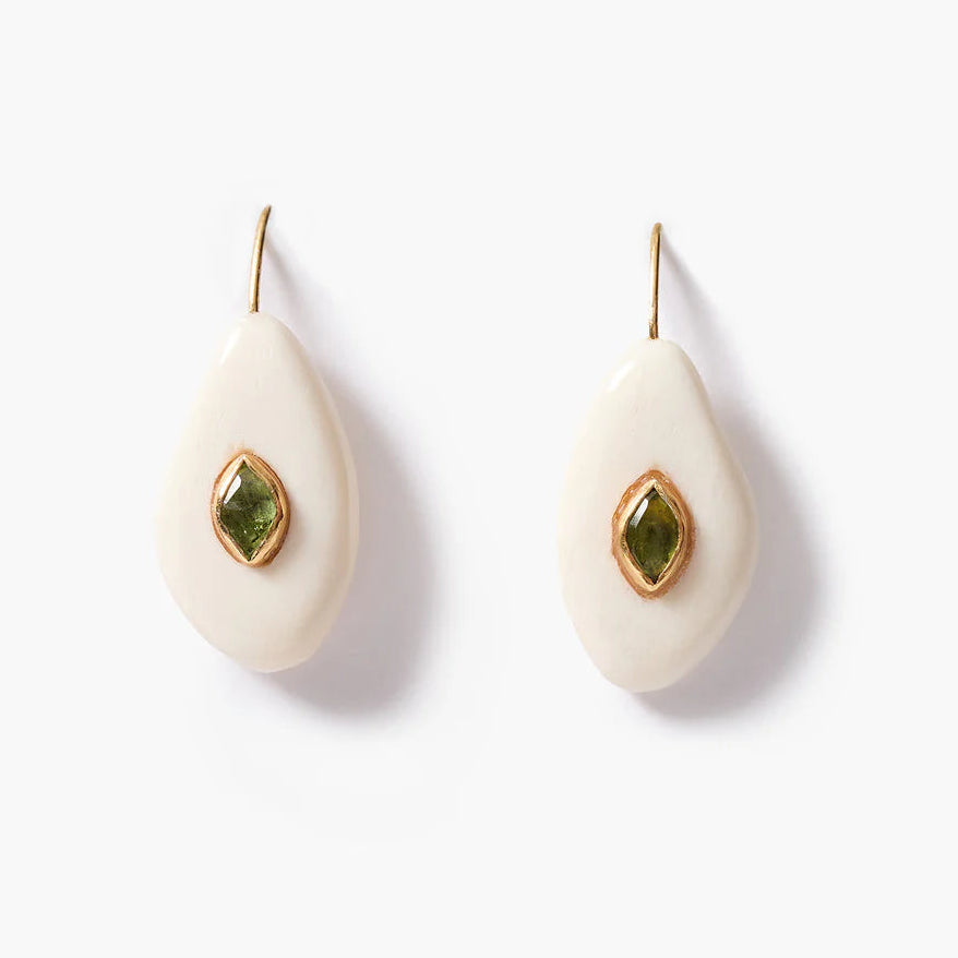 Chan Luu Pebble Earrings | Peridot