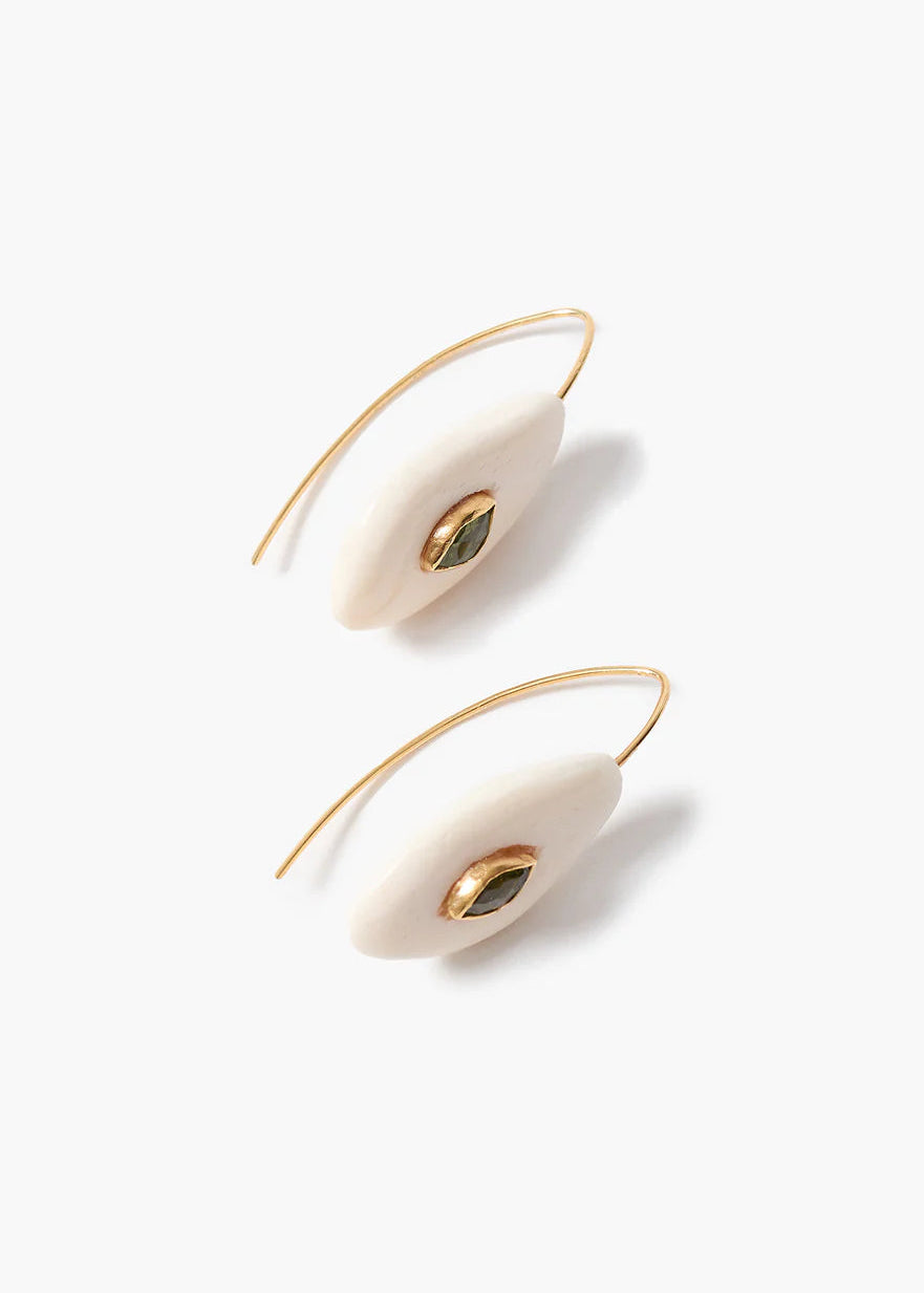 Chan Luu Pebble Earrings | Peridot