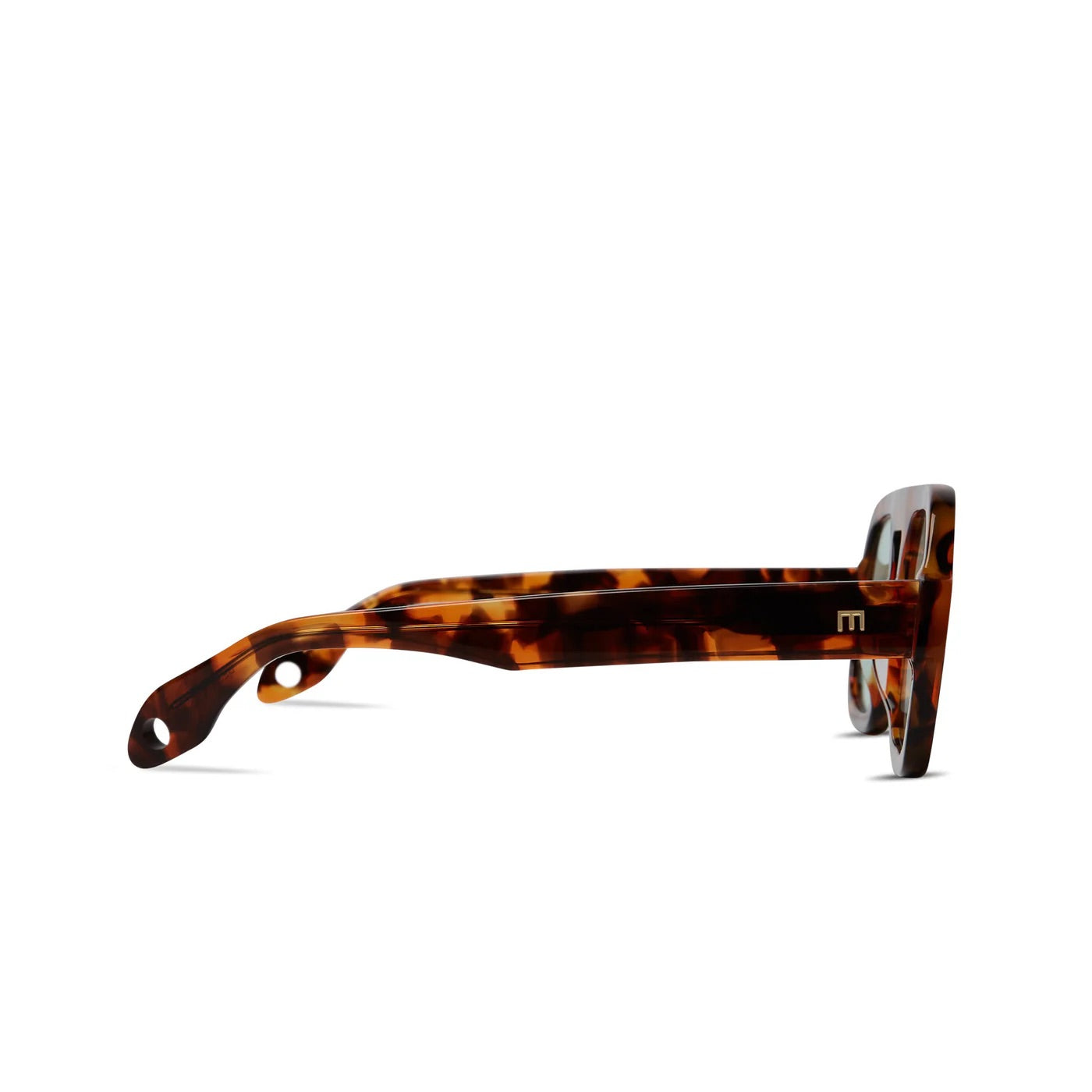 Elisa Johnson Jane in Brown Tortoise Blue Lens