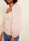 Emmeline Pintucked Top