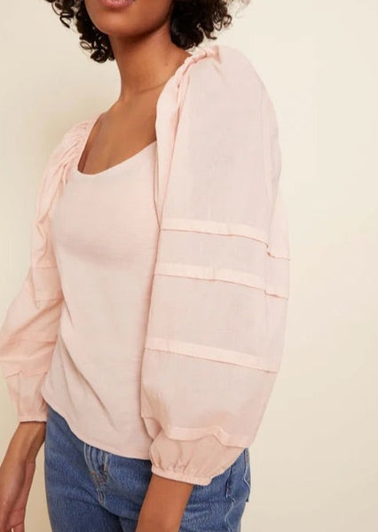 Emmeline Pintucked Top