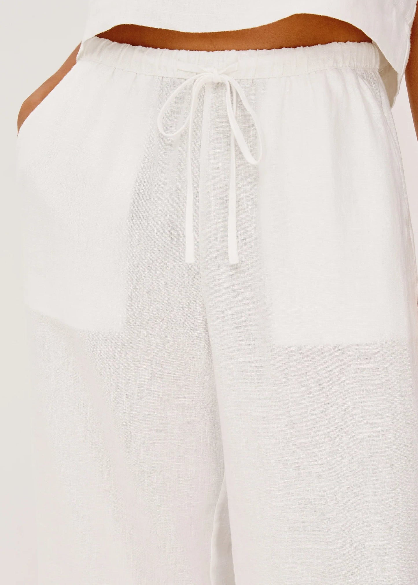 Rails Emmie Crop Pant | White