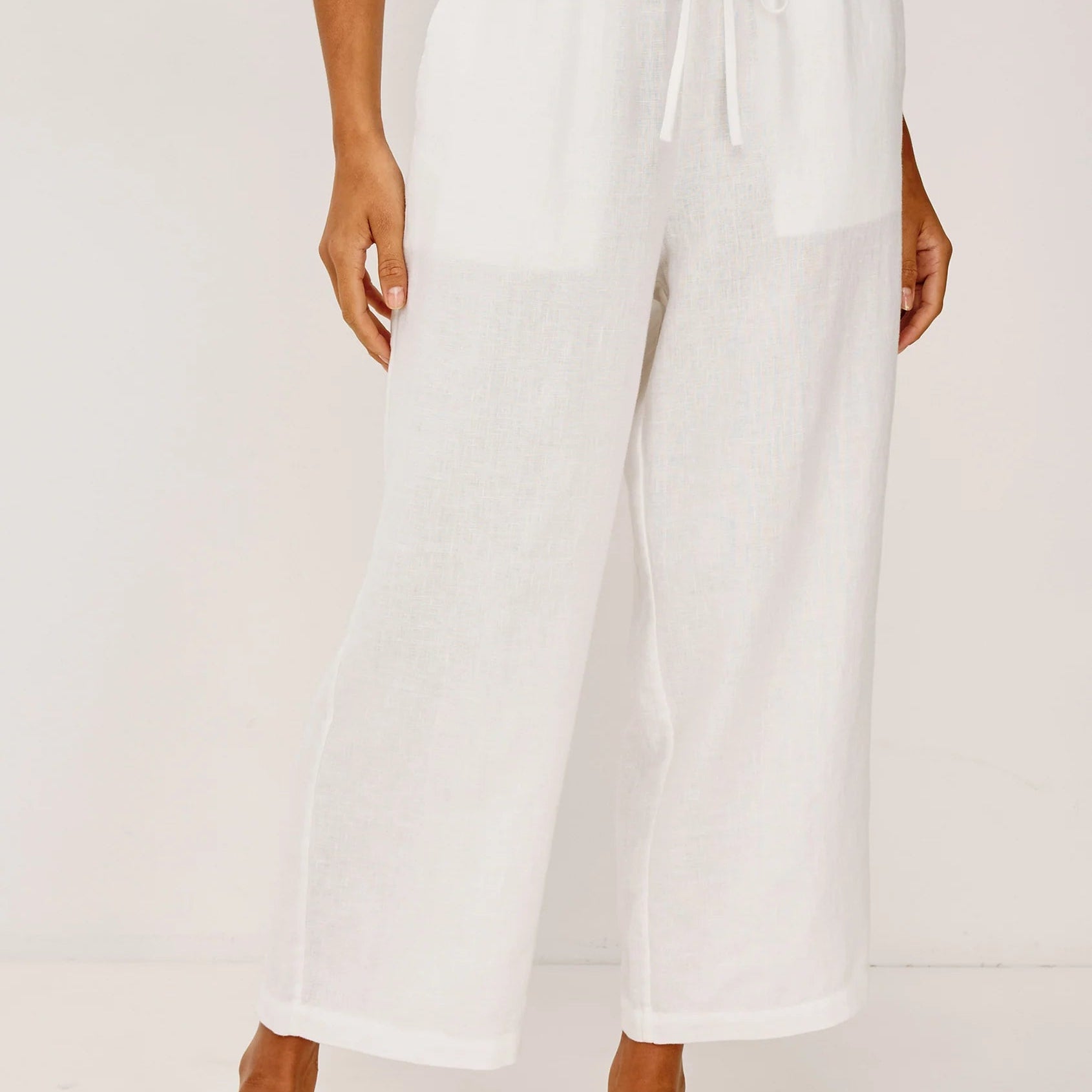 Rails Emmie Crop Pant | White