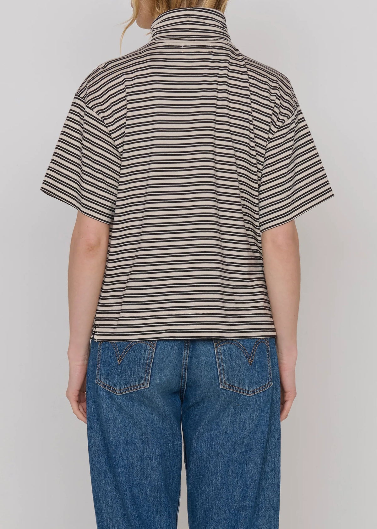 Nation LTD Fable Turtleneck | Vintage Yarn Dye Stripe