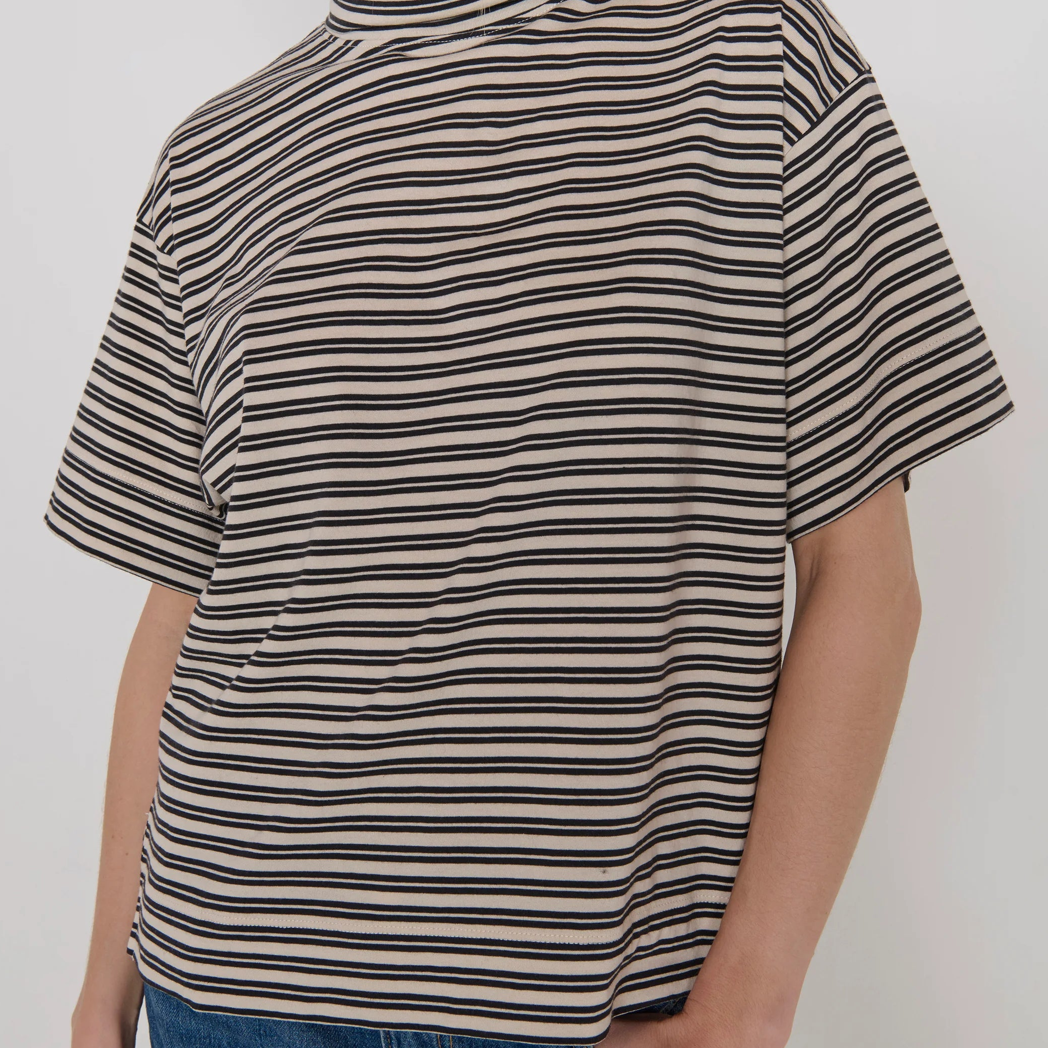 Nation LTD Fable Turtleneck | Vintage Yarn Dye Stripe