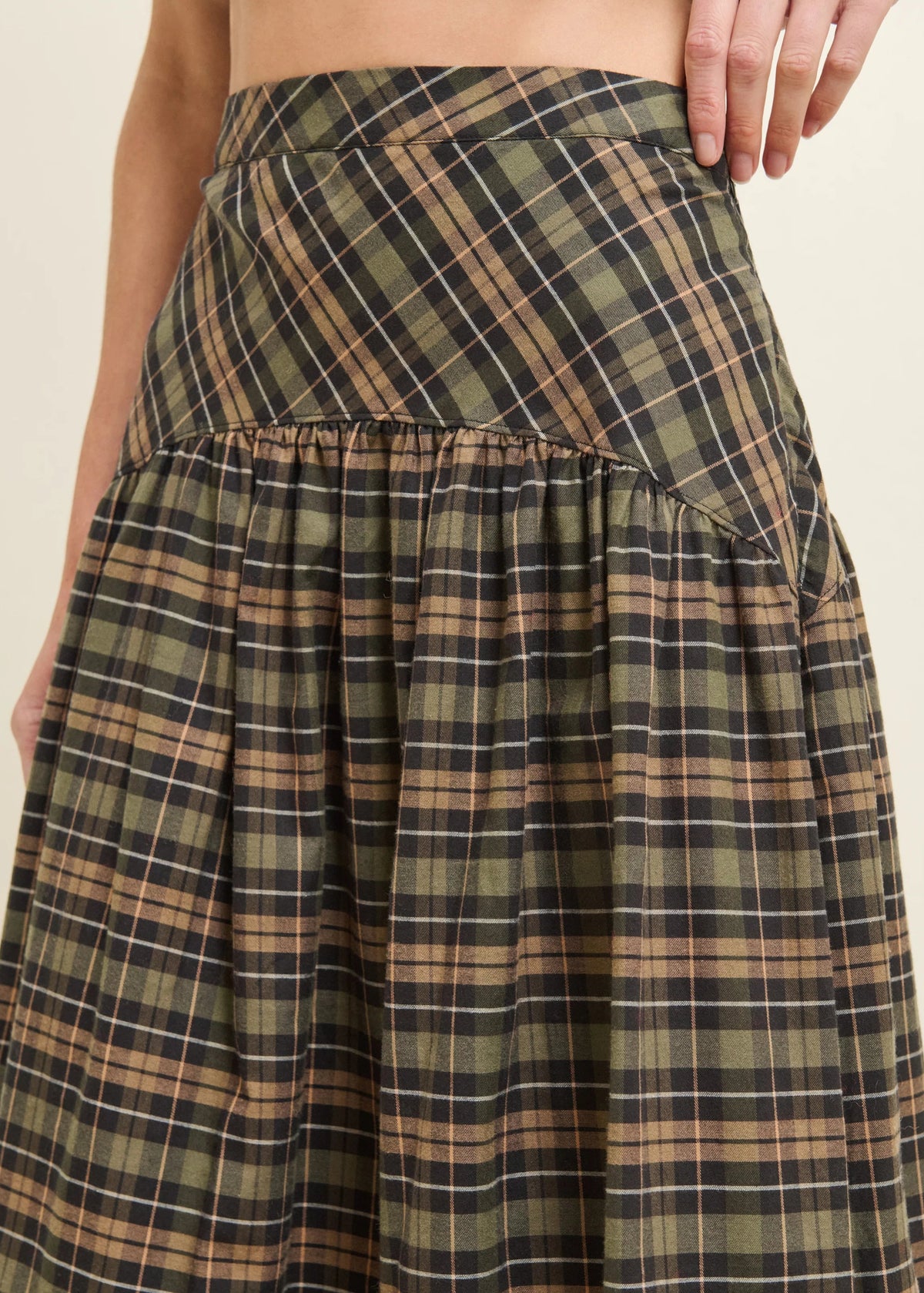 Nation LTD Gibson Skirt | Tartan Plaid