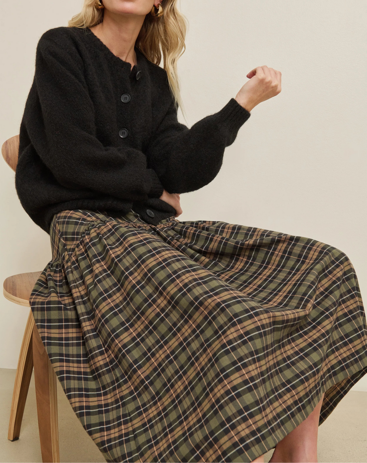 Nation LTD Gibson Skirt | Tartan Plaid
