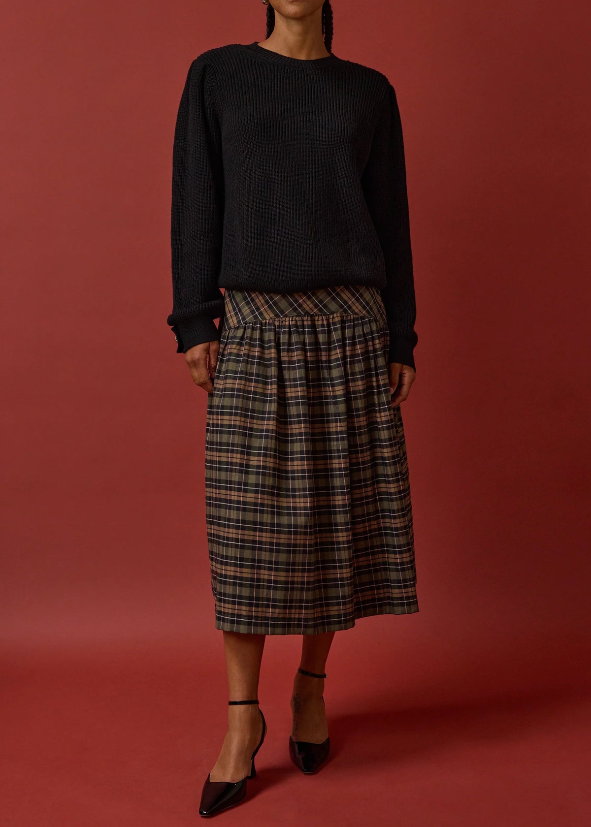 Nation LTD Gibson Skirt | Tartan Plaid