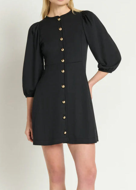 Nation LTD Gilda Dress | Jet Black