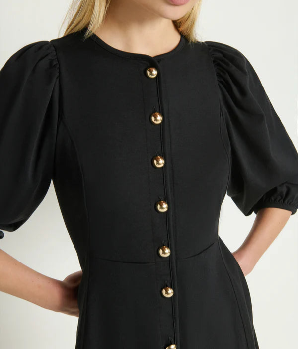 Nation LTD Gilda Dress | Jet Black