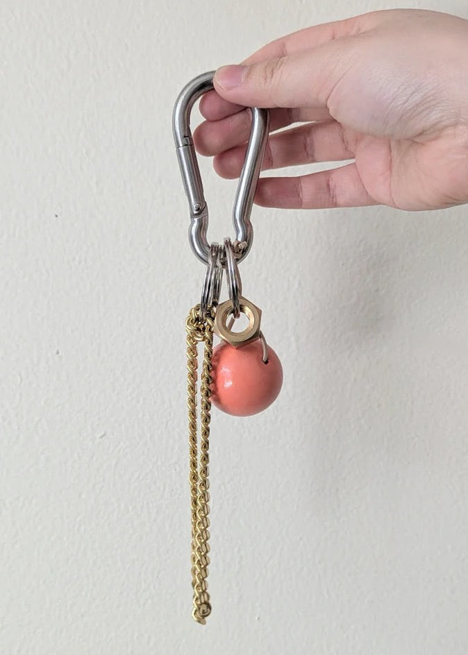 Ina Seifart Bag Charm Verena | Brass
