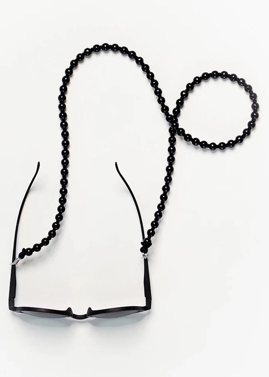 Ina Seifart Glasses Chain | Black