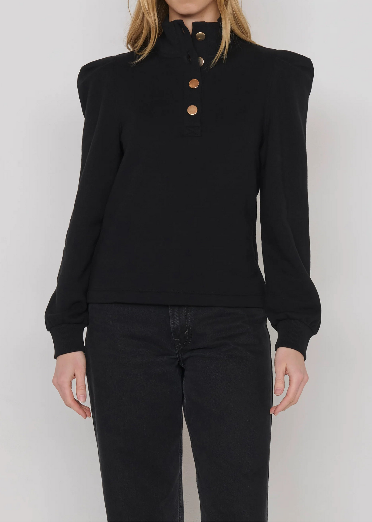 Nation LTD Jessie Sweatshirt | Jet Black