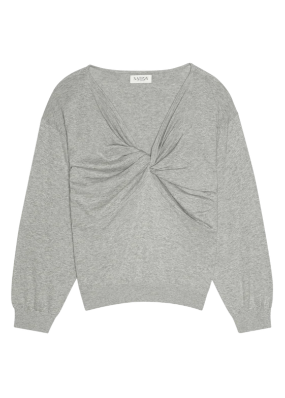 Nation LTD Jolie Sweater | Heather Grey