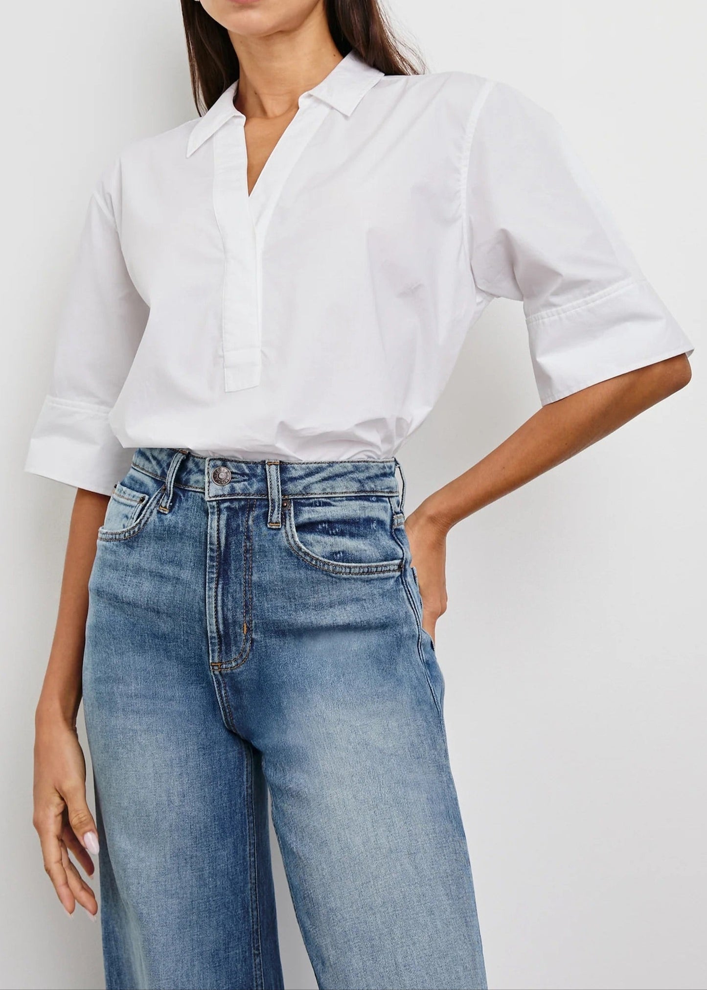 Rails Juda Top | White