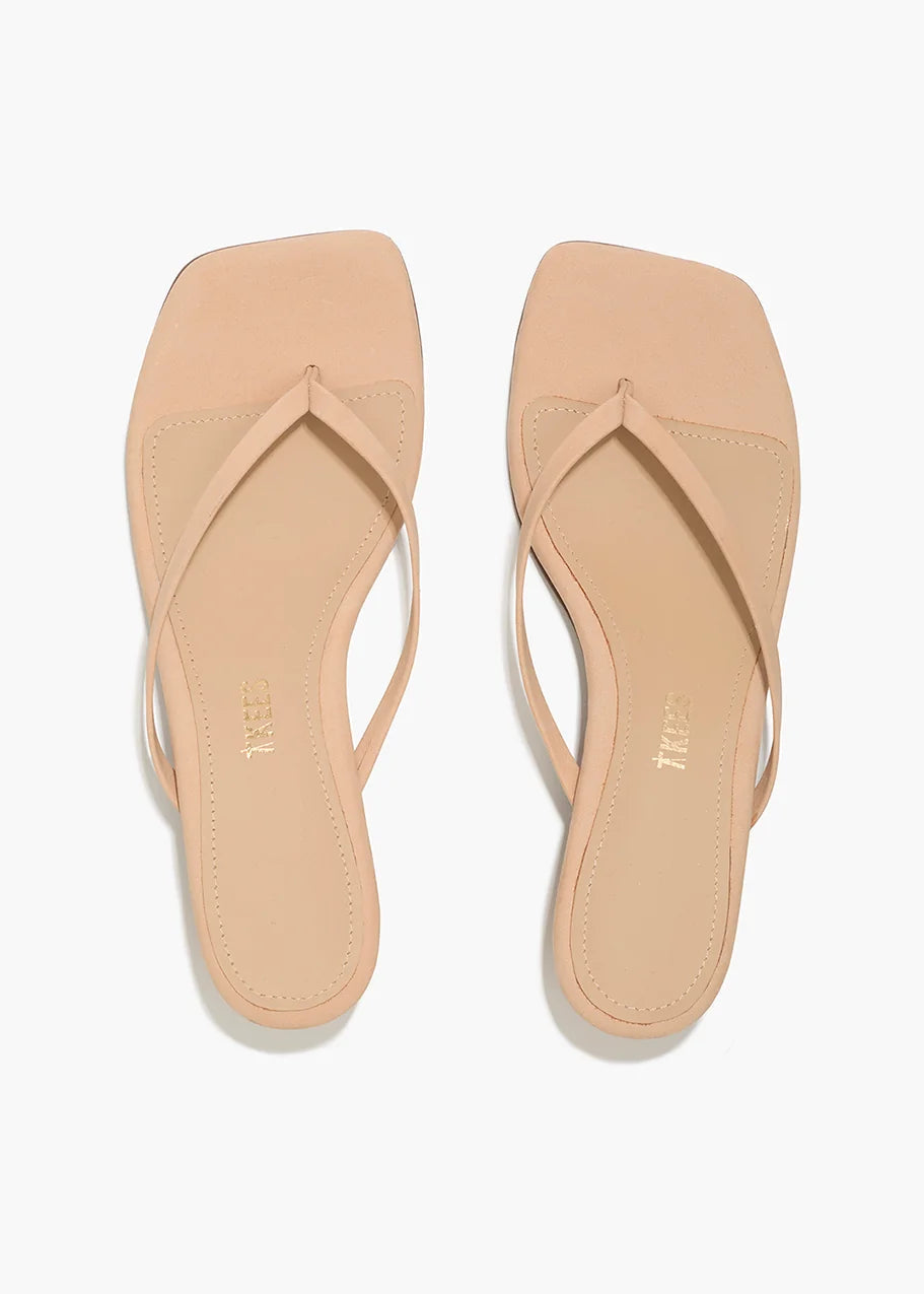 TKEES Square Toe Julia Suede | Sunkissed