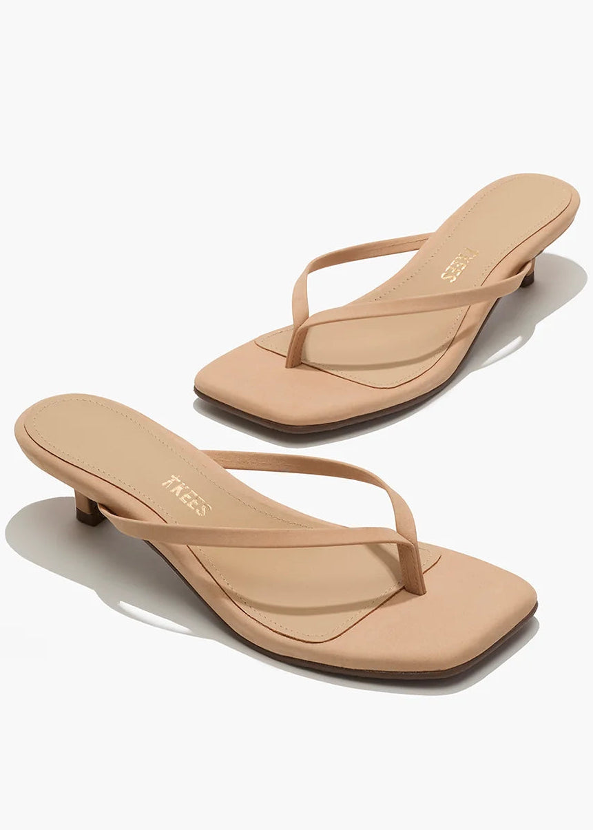 TKEES Square Toe Julia Suede | Sunkissed