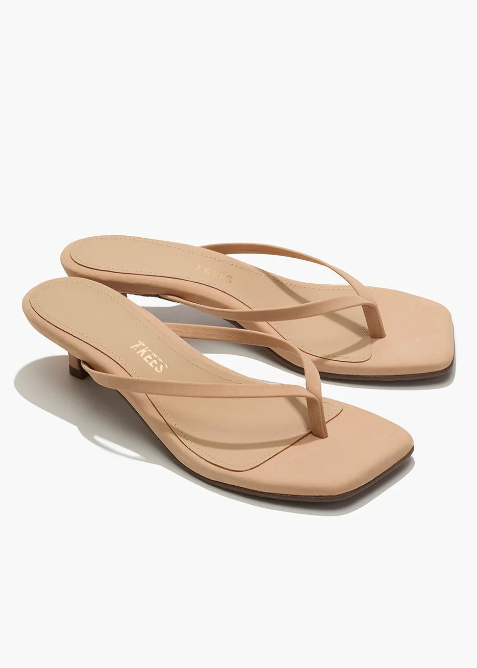 TKEES Square Toe Julia Suede | Sunkissed
