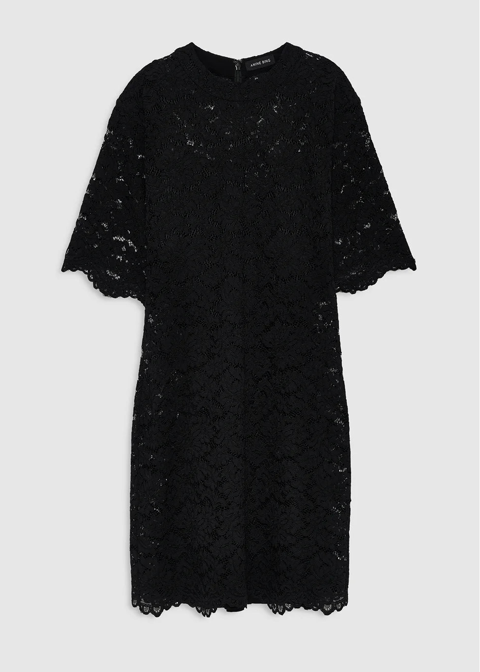 Anine Bing Leonor Dress | Black Lace