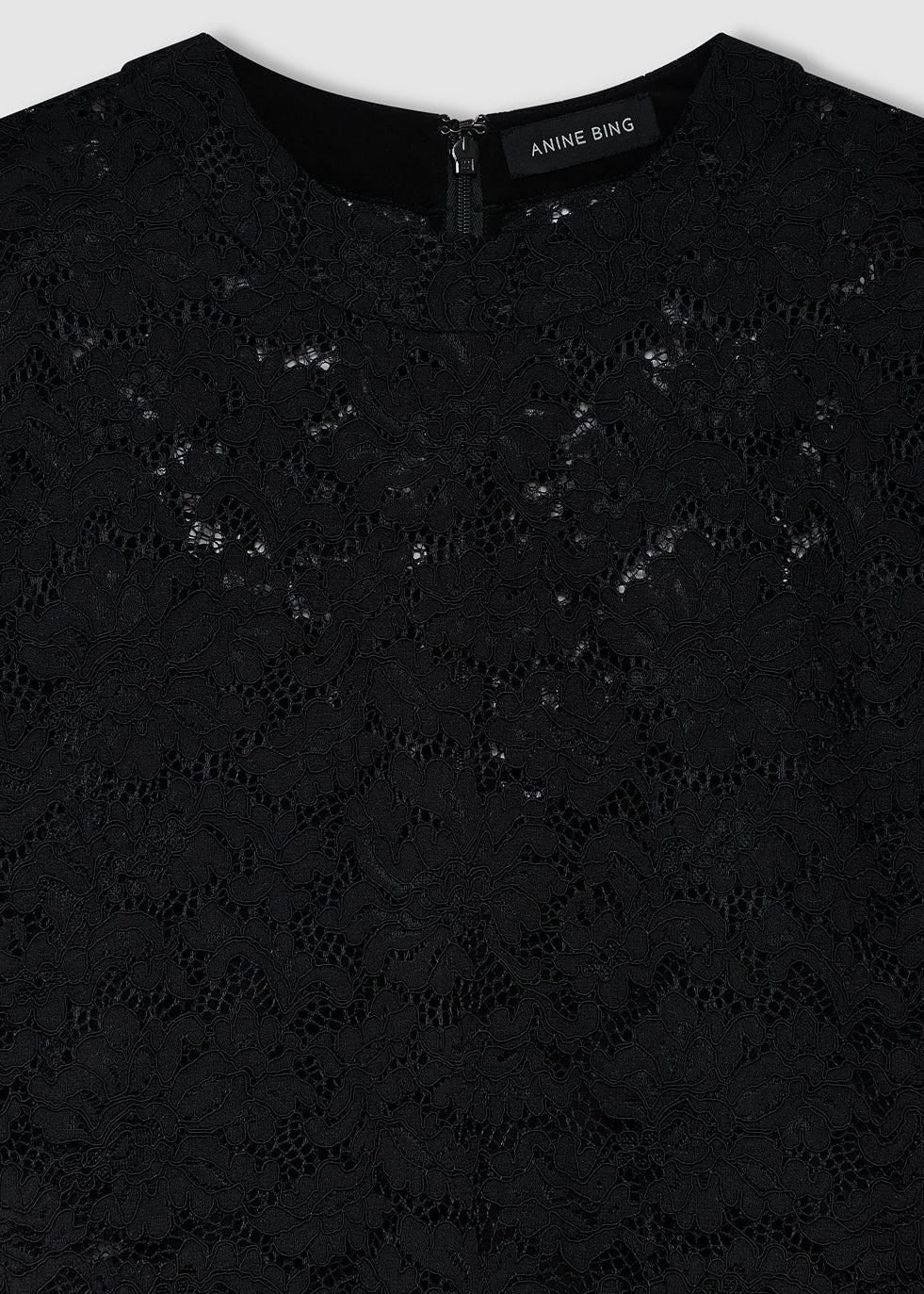 Anine Bing Leonor Dress | Black Lace