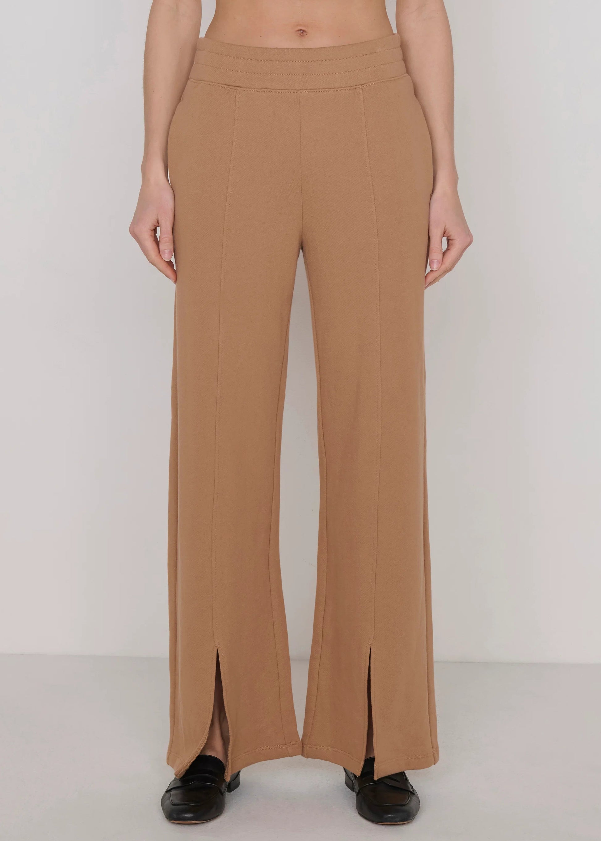 Nation LTD Lincoln Front Slit Knit Pant | Palo Santo