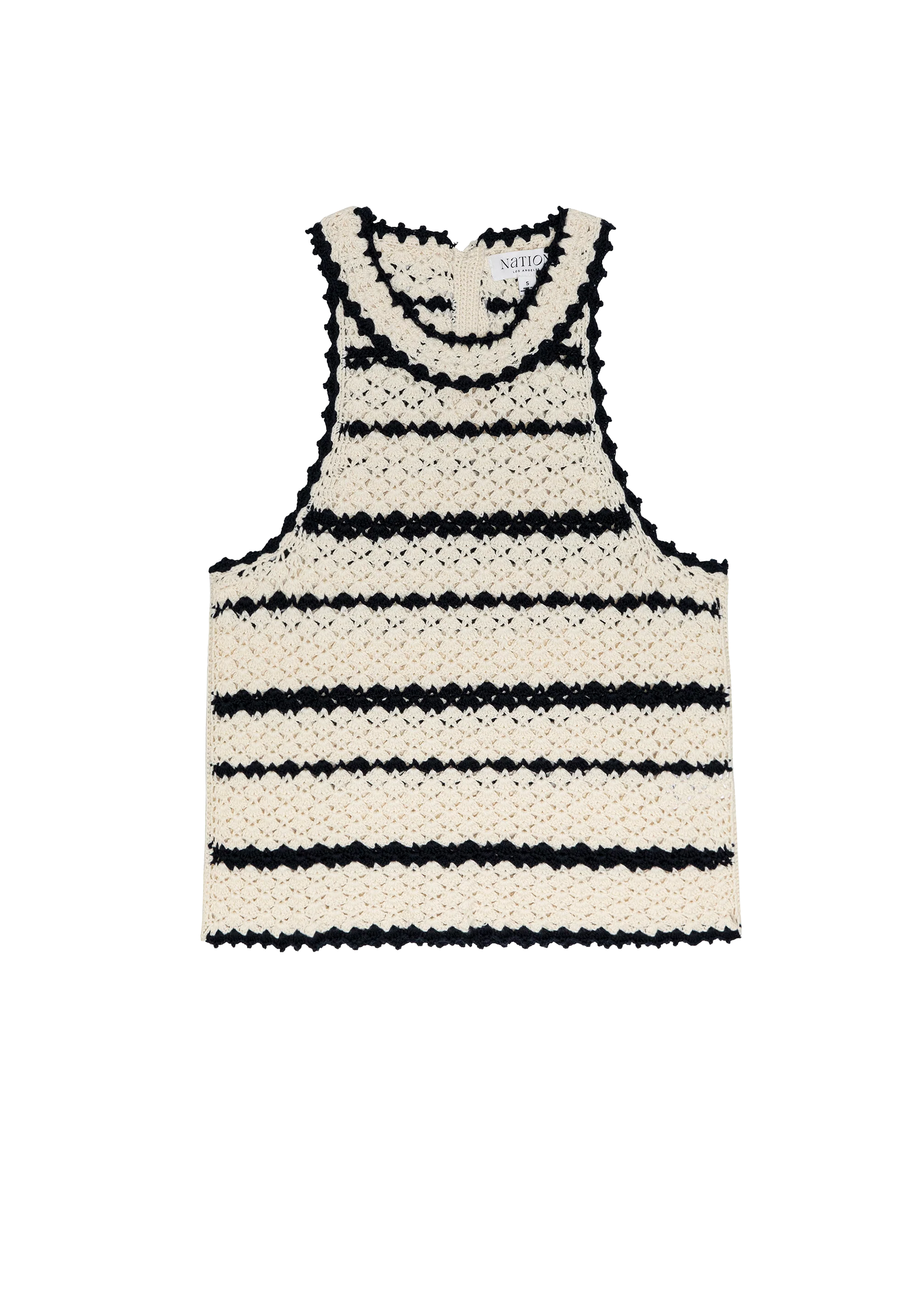 Nation LTD Lucy Crochet Halter | Seashell Crochet