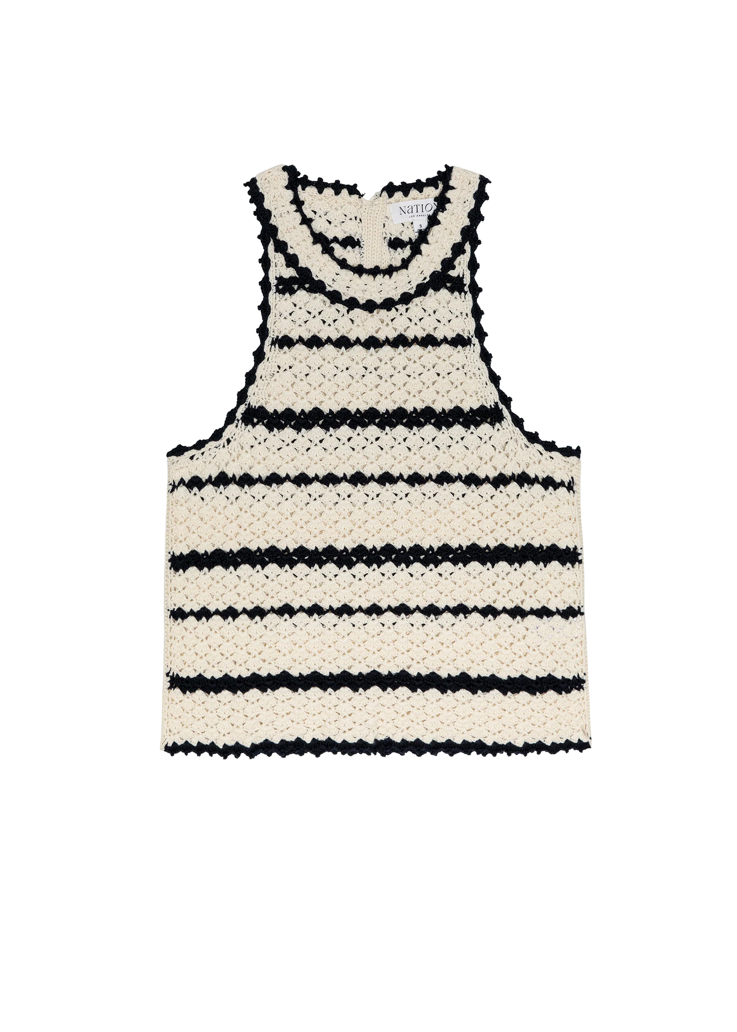 Nation LTD Lucy Crochet Halter | Seashell Crochet