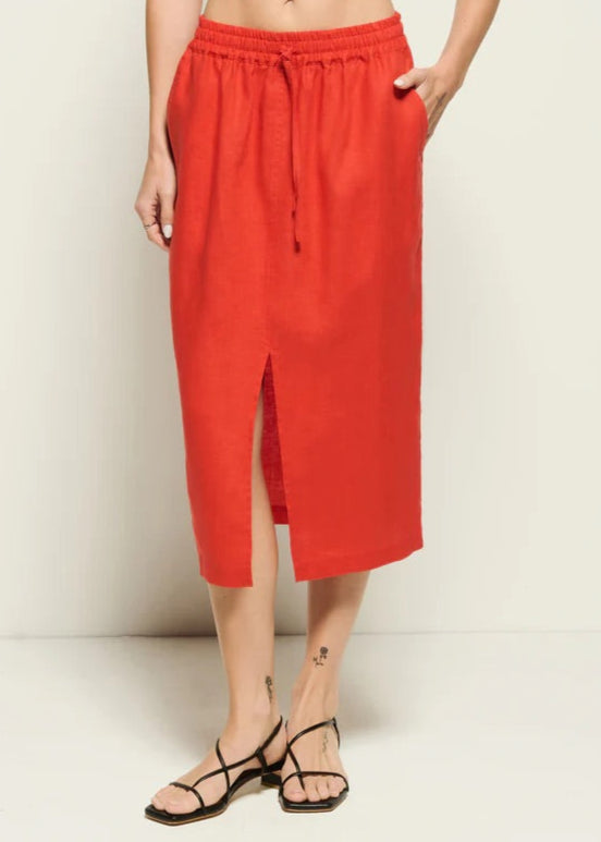 Nation LTD Maisie Skirt | Aurora Red