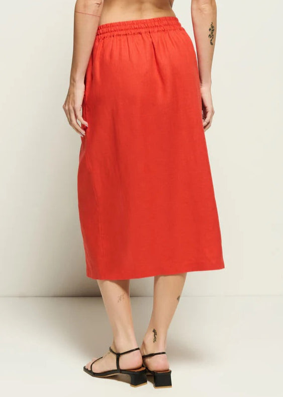 Nation LTD Maisie Skirt | Aurora Red