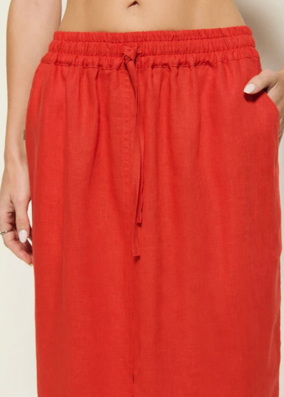 Nation LTD Maisie Skirt | Aurora Red