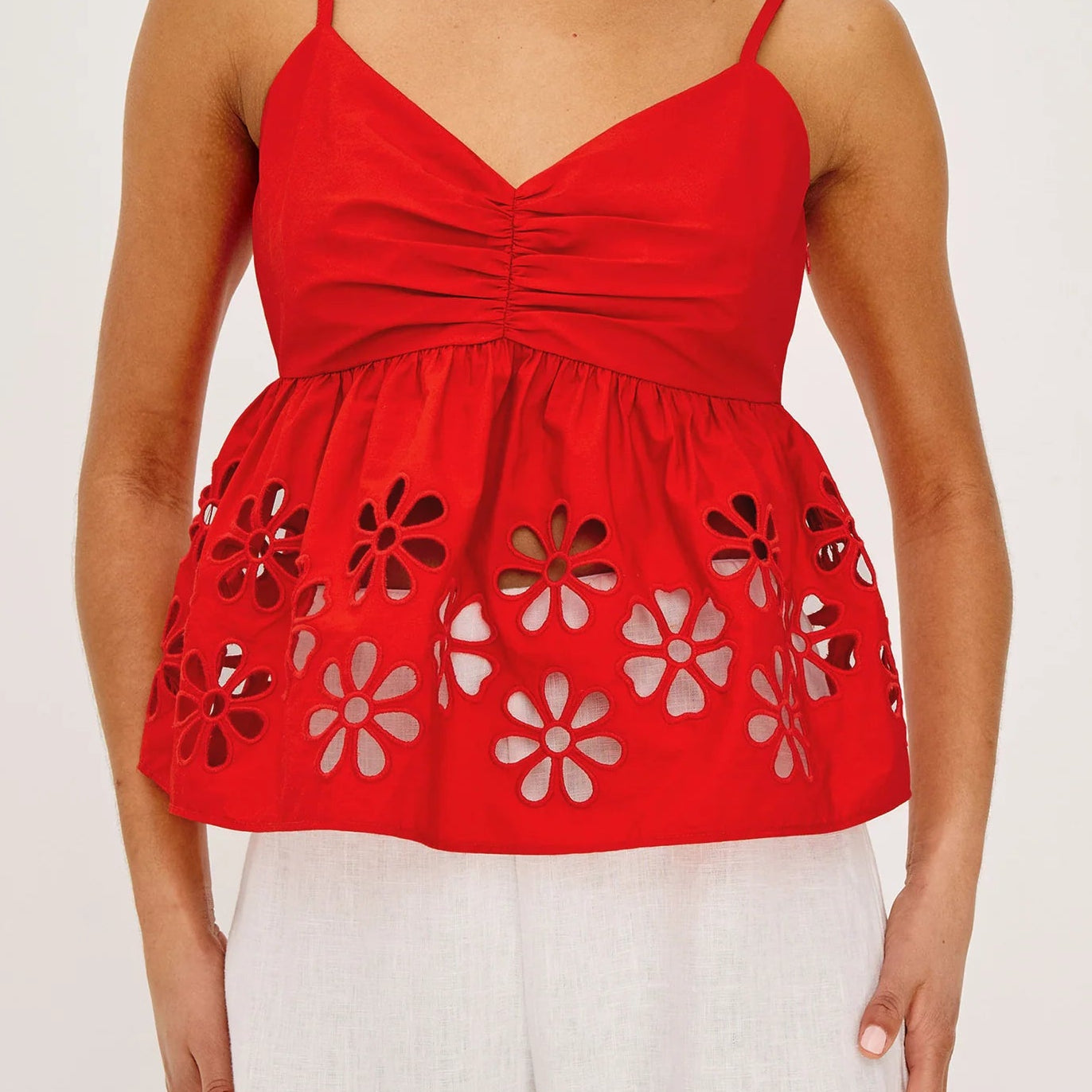 Rails Meru Top | Scarlet
