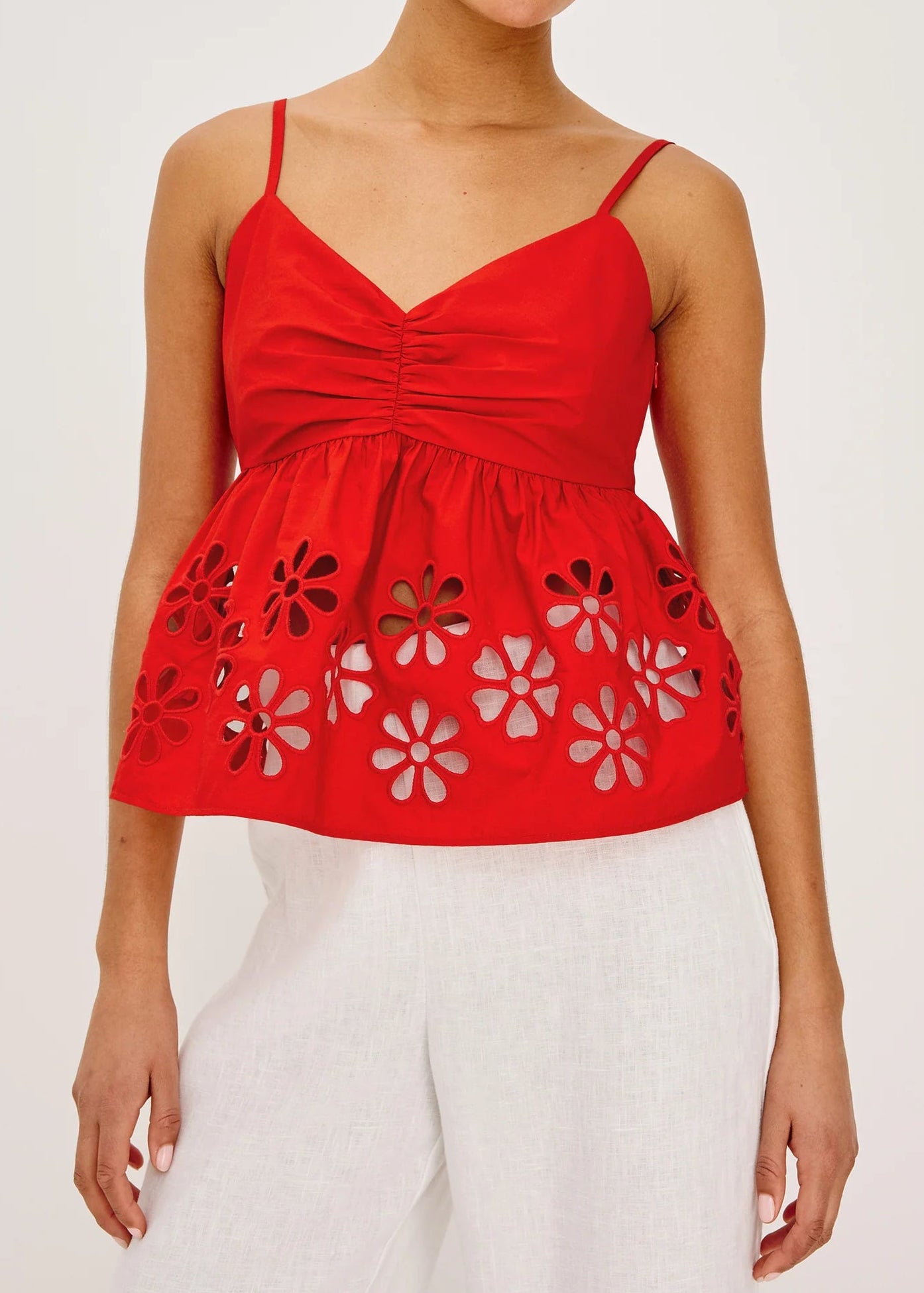 Rails Meru Top | Scarlet