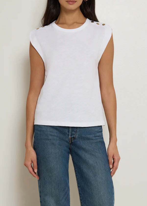 Nation LTD Michaela Tee | Optic White