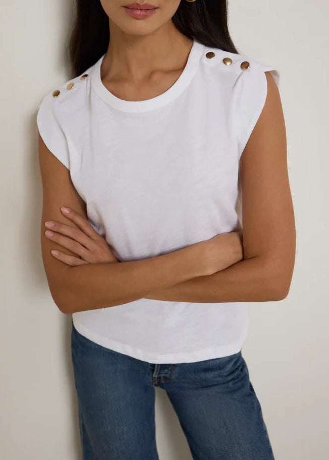 Nation LTD Michaela Tee | Optic White