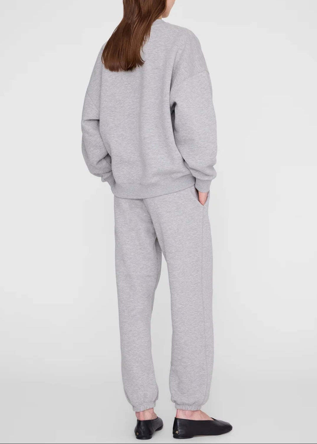 Anine Bing Miles Sweatshirt Collegiate | Grey