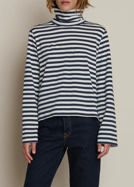 Nation LTD Neo Turtleneck | Seascape Stripe