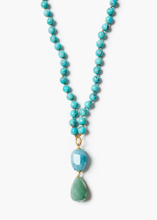 Chan Luu Isabella Necklace Turquoise